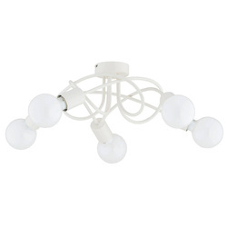 Lampa sufitowa ALFA BOSTON KREMOWA 5xE27 52cm | 63240