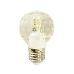 Żarówka LED E27 4,3W neutralna 4000K ozdobna kryształowa kulka