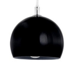 Lampa wisząca zwis WATERFALL czarna śr. 14cm