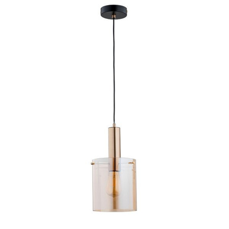 Lampa wisząca ALFA CALENA ZŁOTA 1xE27 20cm | 60826