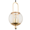 Lampa wisząca ALFA LERANS ZŁOTA 1xE27 20cm | 60895