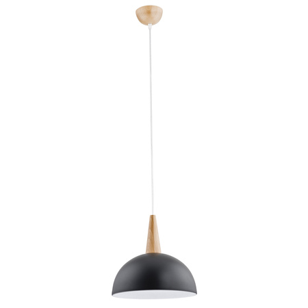 Lampa wisząca ALFA ANJA GRAFITOWA 1xE27 30cm | 9650
