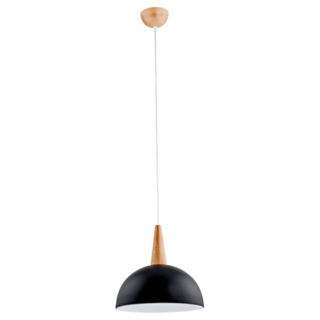 Lampa wisząca ALFA ANJA GRAFITOWA 1xE27 30cm | 9650