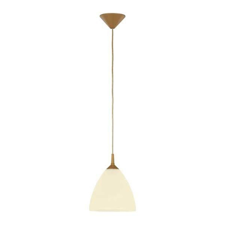 Lampa wisząca ALFA BARTEK ECRU 1xE27 23cm | 9102