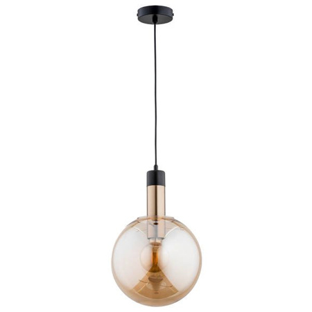 Lampa wisząca ALFA MONTANA ZŁOTA 1xE27 25cm | 60833