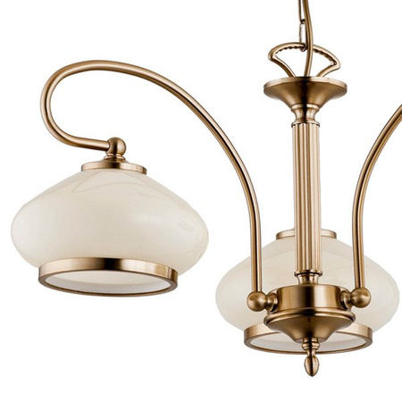 Żyrandol ALFA ASTORIA ZŁOTA 3xE27 60cm | 3321