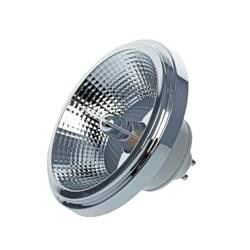 Żarówka ES111 GU10 LED 9W 3000K plastik+aluminium biało-srebrna