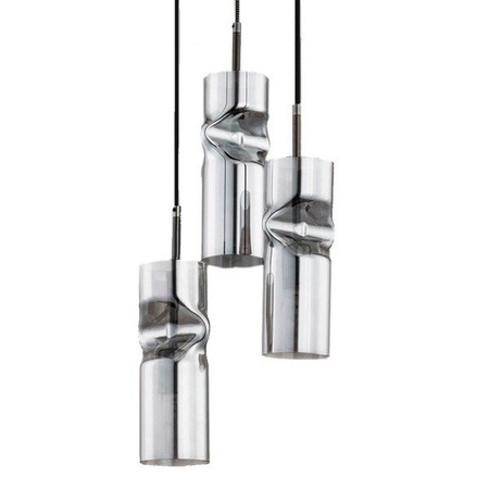 Lampa wisząca ALFA KAPRIS GRAFITOWA 3xE27 32cm | 61017