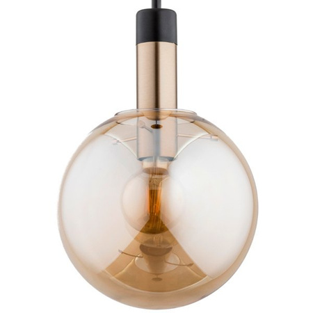 Lampa wisząca ALFA MONTANA ZŁOTA 1xE27 25cm | 60833