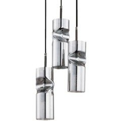 Lampa wisząca ALFA KAPRIS GRAFITOWA 3xE27 32cm | 61017