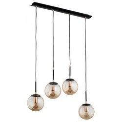 Lampa wisząca ALFA SEBIA CZARNA 4xE14 15cm | 61064