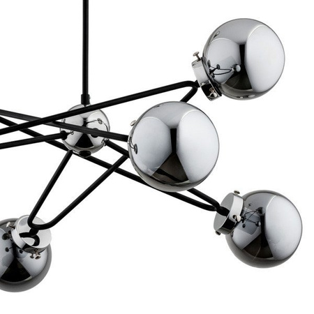 Lampa sufitowa ALFA SAGITO CHROM 6xE14 60cm | 25616