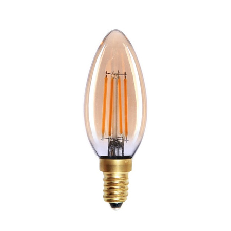 Żarówka filament LED Italux E14 4W 2200K Dimm Amber 552-B35-DIM-AMB