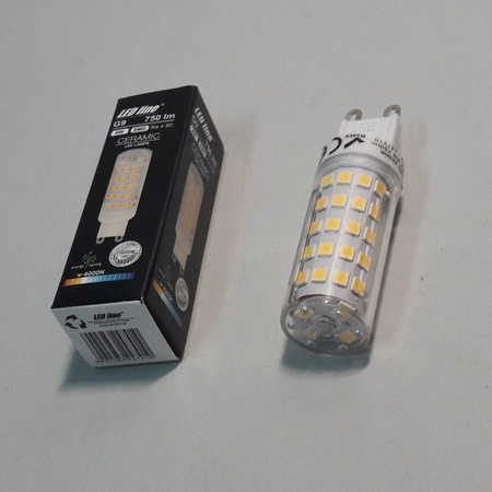 Żarówka Led G9 8W zimna 6000K