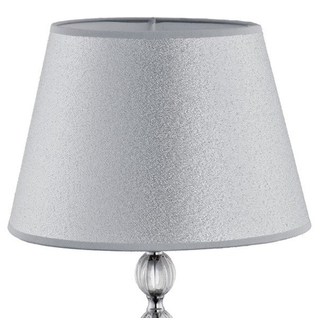 Lampa stołowa EMMANUELLE śr. 27cm E27 | chrom