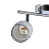 Lampa sufitowa/ścienna MILTON listwa 92-41265 chrom 2xE14 LED