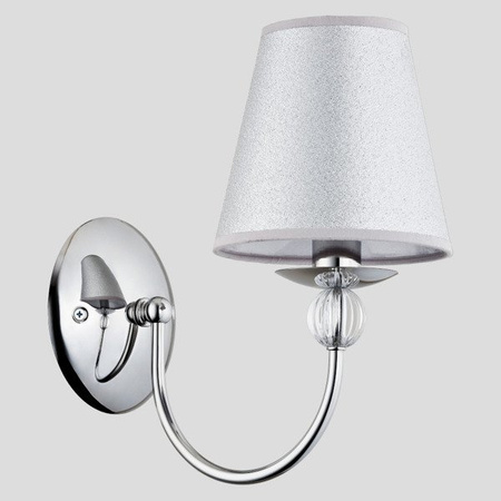 Kinkiet ALFA EMMANUELLE CHROM 1xE14 27cm | 16710