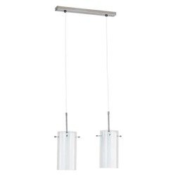 Lampa wisząca ALFA BOLT CHROM 2xE27 40cm | 13242