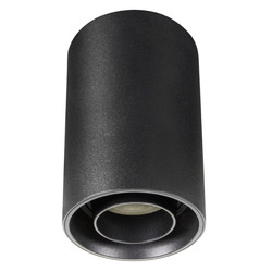 Oprawa LED natynkowa CHLOE GU10 regulacja kąta wys. 13cm | czarny