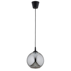Lampa wisząca ALFA FART 200 CZARNA 1xE27 20cm | 61374