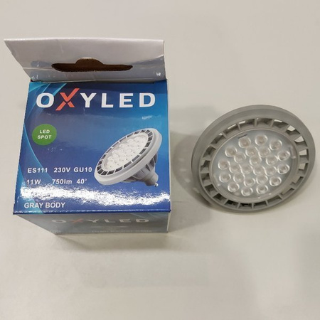 Żarówka ES2111 / GU10 11W ciepła 3000K KOLOR SZARY