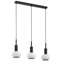 Lampa wisząca ALFA ZEBRA CZARNO-BIAŁA 3xE14 70cm | 62309