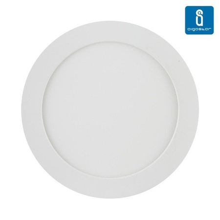 Natynkowy plafon Round  slim ceiling 24W ciepła 3000K