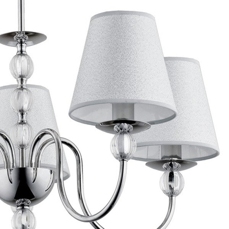 Lampa sufitowa ALFA EMMANUELLE CHROM 5xE14 57cm | 16715