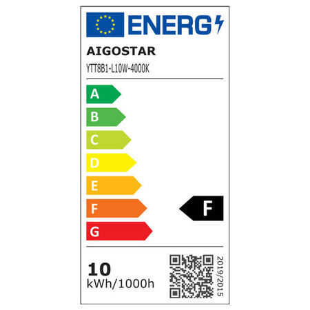 Światlówka T8 LED 10W 60cm 4000K ALU Neutralna 4K