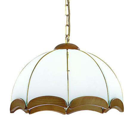 Lampa wisząca ALFA SIKORKA DREWNIANA 1xE27 37cm | 762