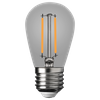 Żarówka Filamentowa LED 1W ST45 E27 2700K Smoked