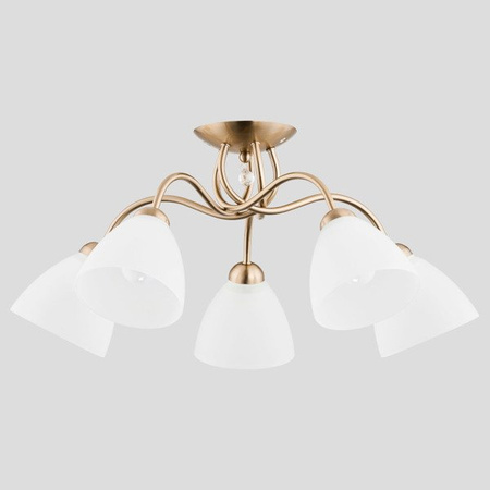 Lampa sufitowa ALFA AMARILLO PATYNOWA 5xE27 61cm | 23755