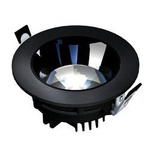 Lampa LED podtynkowa oczko śr, 16cm 20W 3000K 30° WLD MIRROR L | czarny