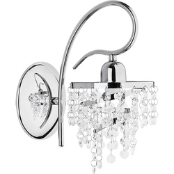 Kinkiet ALFA DIANA CHROM 1xE14 21cm | 18990