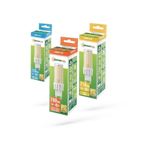 LED G9 230V 7W CW SMD SPECTRUM