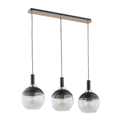 Lampa wisząca ALFA ADRIA CZARNA 3xE27 18cm | 62190