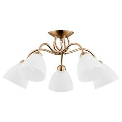 Lampa sufitowa ALFA AMARILLO PATYNOWA 5xE27 61cm | 23755