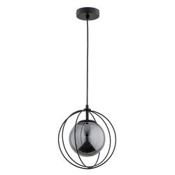 Lampa wisząca ALFA SONAR CZARNA 1xE14 24cm | 61240