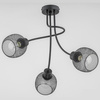 Lampa sufitowa ALFA PLENA DUO CZARNA 3xE27 48cm | 25823