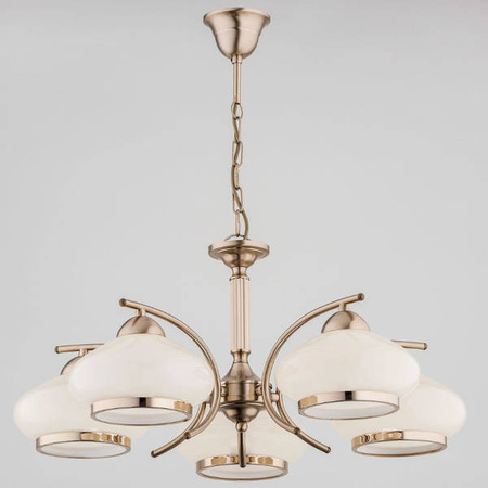 Żyrandol ALFA ETNA ZŁOTA 5xE27 59cm | 28295