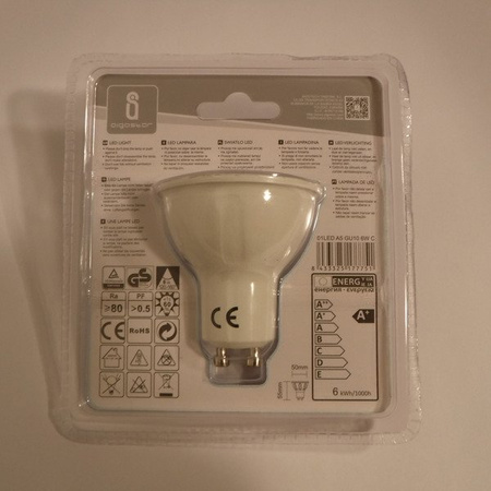 Żarówka LED GU10 6W CIEPŁA