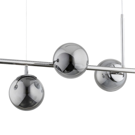 Lampa wisząca ALFA DANSA CHROM 5xE14 32cm | 63018