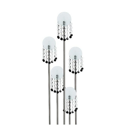 Lampa podłogowa LUXOR 54-02818 nikiel mat 5x20W G4 (żarówki w komplecie)