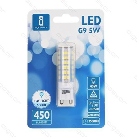 Żarówka LED G9 5W zimna 6500K