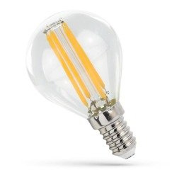 LED KULKA E-14 230V 4W COG NW CLEAR SPECTRUM