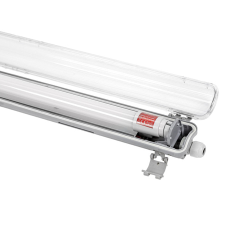 Przelotowa oprawa hermetyczna LIMEA LED TUBE SLIM 20W dł. 158cm | szary