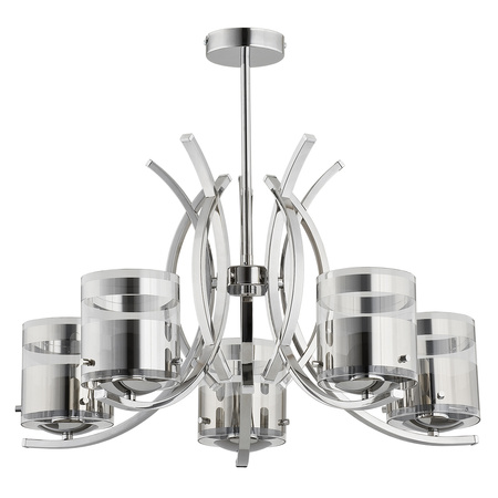 Lampa sufitowa ALFA INDIRA CHROM 5xE27 60cm | 23115