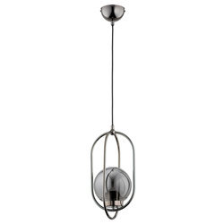 Lampa wisząca ALFA BINAR CHROM 1xE14 19cm | 61255