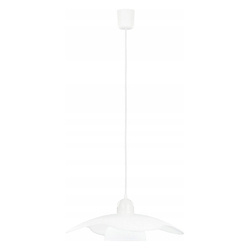 Lampa wisząca ALFA KENYA WHITE 1xE27 36cm | 1269