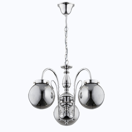 Żyrandol ALFA HERO CHROM 3xE14 51cm | 28283